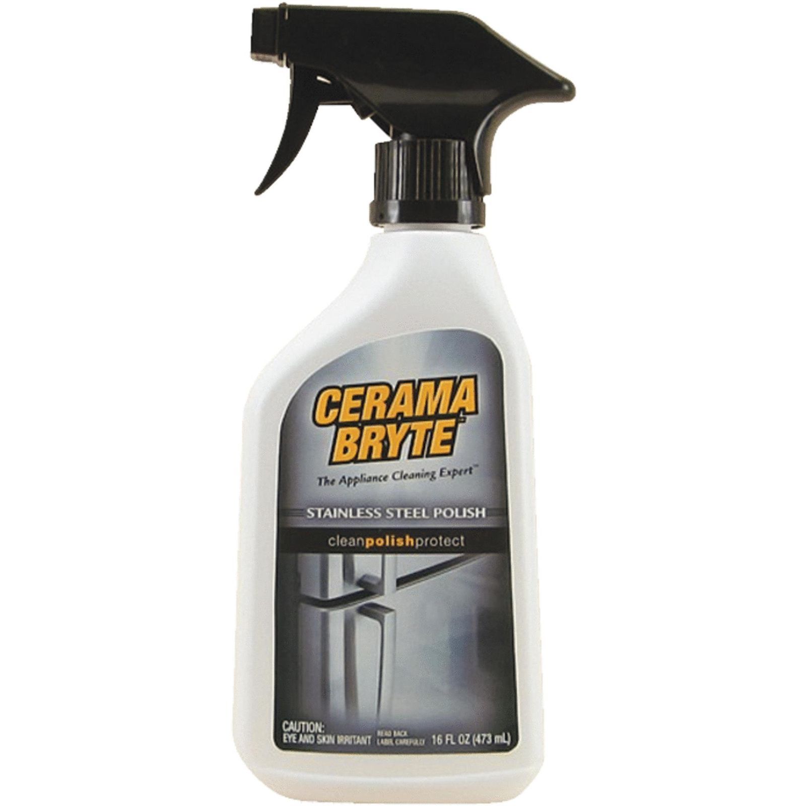 CERAMA BRYTE 47616 Stainless Steel Cleaning Polish 12 PACK(FULL CASE) - £46.78 GBP