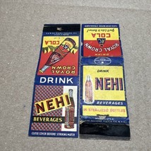 Vintage Matchbooks Nehi Cola Royal Crown Match  Book - €9,20 EUR