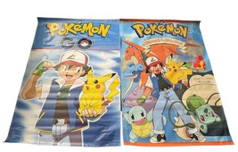 Pokemon Adventures Bounce House Jumper Theme Party Banners Lot Of 2 - £75.75 GBP