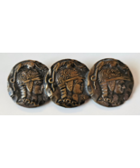 Antique George W. Shiebler Etruscan Brooch 2.5/8&quot; x 1&quot; No Markings - $343.38 CAD