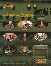 Crate Acoustic Guitar Amp ad Chet Atkins Warren Haynes Jerry Douglas Ezra Idlet - £3.05 GBP