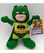 DC Super Friends Green Batman Licensed Plush Stuffed  9&quot;  Toy Factory NE... - $10.62