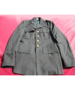 USGI SERGE AG-489 CLASS A DRESS GREEN ARMY DRESS UNIFORM COAT JACKET 37R - $744.60 MXN