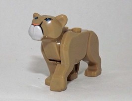 Minifigure Custom Toy Lion animal Adventure Cat Jungle - $5.50