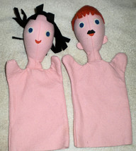 Hand Puppets - Two Vintage Puppets - $6.00