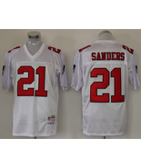 Men&#39;s Deion Sanders #21 Stitched Jersey White - €38,31 EUR+