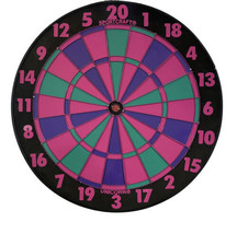 Vintage Sportcraft Unicorn 2 Sided Dart Board &amp; Baseball Game Pink Purpl... - $166.65