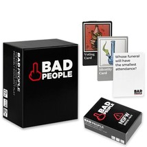 Bad People Adult Party Game You Shouldn&#39;t Play + NSFW Brutal Expansion Pack - £61.82 GBP