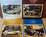 1978 The Classic Car Magazine 4 Issues Full Year Lot Car Club America An... - $14.24