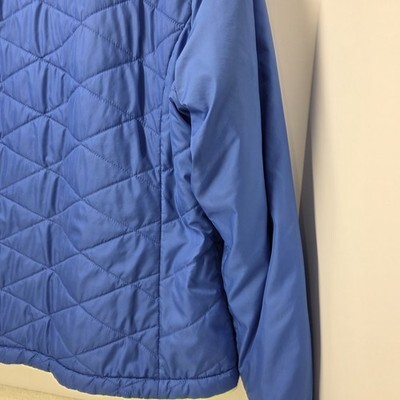 The North Face Women’s Size Large Blue Puffer Jacket - Green Sherpa Insulated Item image 13