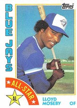 1984 Topps #403 Lloyd Moseby Toronto Blue Jays - £0.66 GBP