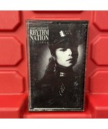 Janet Jackson Rhythm Nation 1814 Cassette Tape A&amp;M Records vintage 1989 - £10.40 GBP