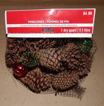 Pinecones Scented Small 2&quot; Mix 1 Dry Qt Ashland Bells &amp; Cinnamon Sticks ... - £3.58 GBP