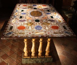 Rare 19th Century Florentine, Pietra Dura, Farmhouse Table, Mosaic Table, Side T - £38,859.71 GBP