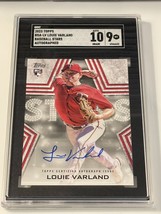 Louie Varland* RC Auto 2023 Topps Series 2 Baseball Stars BSA-LV SGC 10 - Twins* - £32.99 GBP
