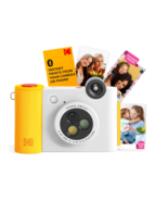 Kodak Smile+ 5 Megapixels Digital Instant Print Camera, White/Yellow (RO... - €72,23 EUR