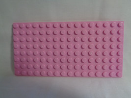 LEGO 8 X 16  - Friends Pink Flat Base Plate  - £1.42 GBP