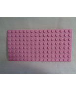 LEGO 8 X 16  - Friends Pink Flat Base Plate  - £1.43 GBP