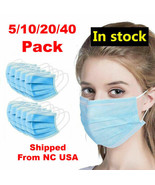 Disposable 3 Layers 3-Ply Earloop Mouth Cover Face Mask (50/100/150/1000... - £6.25 GBP+