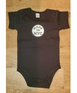 New York Made in NYC Baby Bodysuit  6-12 Month Black NEW - $16.30 CAD