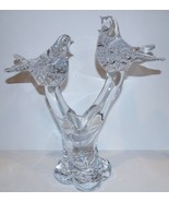 EXQUISITE ARTIST SIGNED ART GLASS/CRYSTAL BIRDS SCULPTURE/VASE ~MURANO~S... - €644,97 EUR