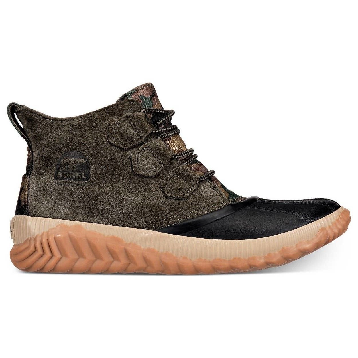 Sorel Women Ankle Duck Boots Out N About Plus Size US 5M Alpine Tundra