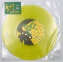 New David Bowie - Let&#39;s Dance 7&quot; Australian 2015 Yellow Vinyl DBISA2015/IC30419 - £750.96 GBP