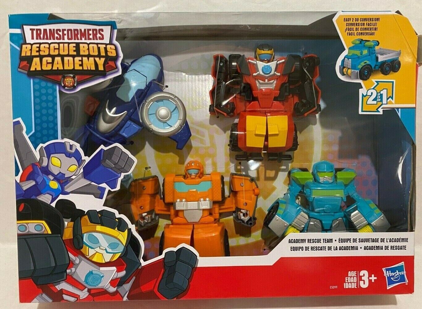 New Transformers Rescue Bots Academy Rescue Team Playskool Heroes ...