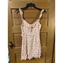 Olivaceous Mini Sundress Shirt Dress Summer Casual Womens Sz Small - £15.71 GBP