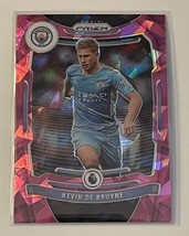 2021-22 Panini Prizm Premier League Pink Cracked Ice Prizm Kevin de Bruyne - #12 - £9.72 GBP