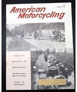 Vtg 1961 March American Motorcycling Motorcycle Magazine Harley Advertising - $24.99