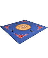 THY COLLECTIBLES Universal Mahjong/Paigow/Card/Game Table Cover - Blue M... - $15.69