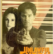 1992 Unlawful Entry Vintage VHS Drama Thriller Kurt Russell Ray Liotta - $19.99