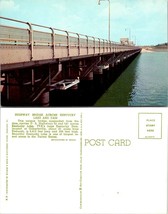 One(1) Kentucky Lake &amp; Dam Highway Bridge Tennessee River Chrome VTG Pos... - $7.50