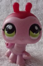 Hasbro Littlest Pet Shop Red &amp; Pink Ladybug with Green Eyes #1474 - £5.54 GBP