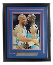 Charles Barkley Signed Framed 11x14 NBA All Star Game Photo JSA AG80335 - £305.20 GBP