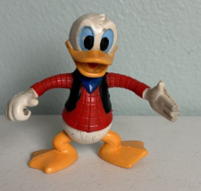 ARCO The Walt Disney Company Donald Duck Frontierland Bendable Toy 4&quot; Vi... - $189.34 MXN
