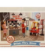 Little Tikes Drive Thru Diner Wooden Pretend Play Kitchen Christmas Holi... - €171,18 EUR