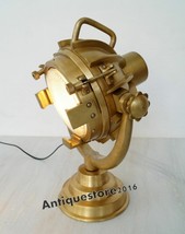 Nautical Hollywood Antique Marine Spotlight Decorative Table Lamp Searchlight - £131.65 GBP