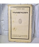 Rare 1933 First Edition – Washington by Firmin Roz – Limited Print – Fre... - $66.23 CAD