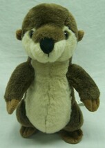 Petting Zoo 1994 VERY CUTE RIVER OTTER 9&quot; Plush STUFFED ANIMAL Toy - £15.86 GBP