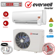 24000 BTU Air Conditioner Mini Split 17 SEER INVERTER AC Ductless Heat P... - $812.59