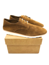 Nisolo Men Travel Derby Casual Shoes - Tan , US 8 - £38.66 GBP