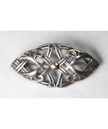 Steve Stamas Sterling Silver Pin Brooch Celtic Knot Art Nouveau - £43.42 GBP