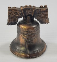 *B3) Philadelphia Pennsylvania Souvenir Liberty Bell Mini Metal Replica Figurine - £7.39 GBP