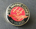 USMC MARINE CORPS AIRBORNE AVIATION LAPEL PIN BADGE 7/8 INCH MARINES - £4.61 GBP