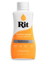 Rit Liquid Dye - Sunshine Orange, 8 oz. - £4.67 GBP