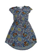 LuLaRoe Girls Mae Disney Princess Ariel Dress Size 8 Gray Short Sleeve - $446.48 MXN