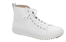 BIRKENSTOCK Bartlett WHITE Leather High Top Sneaker MSRP $200 US 10 EU 41 - $85.99+