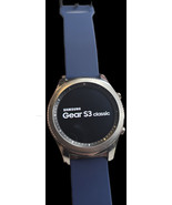 Samsung Galaxy Gear S3 Classic 46 mm Stainless Steel Silver Case and Bla... - $54.60 CAD